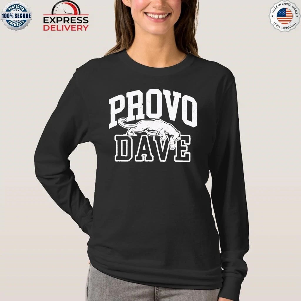 Dave Portnoy with Provo Dave BYU Shirt