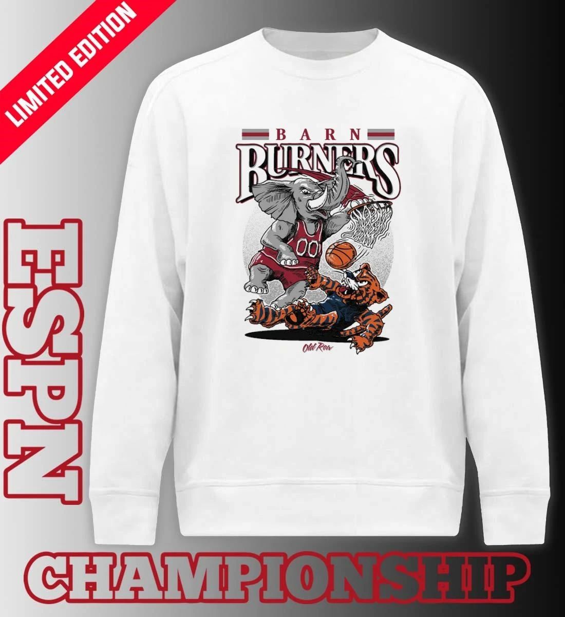Alabama Basketball Barn Burners Beat Auburn Tigers Shirt
