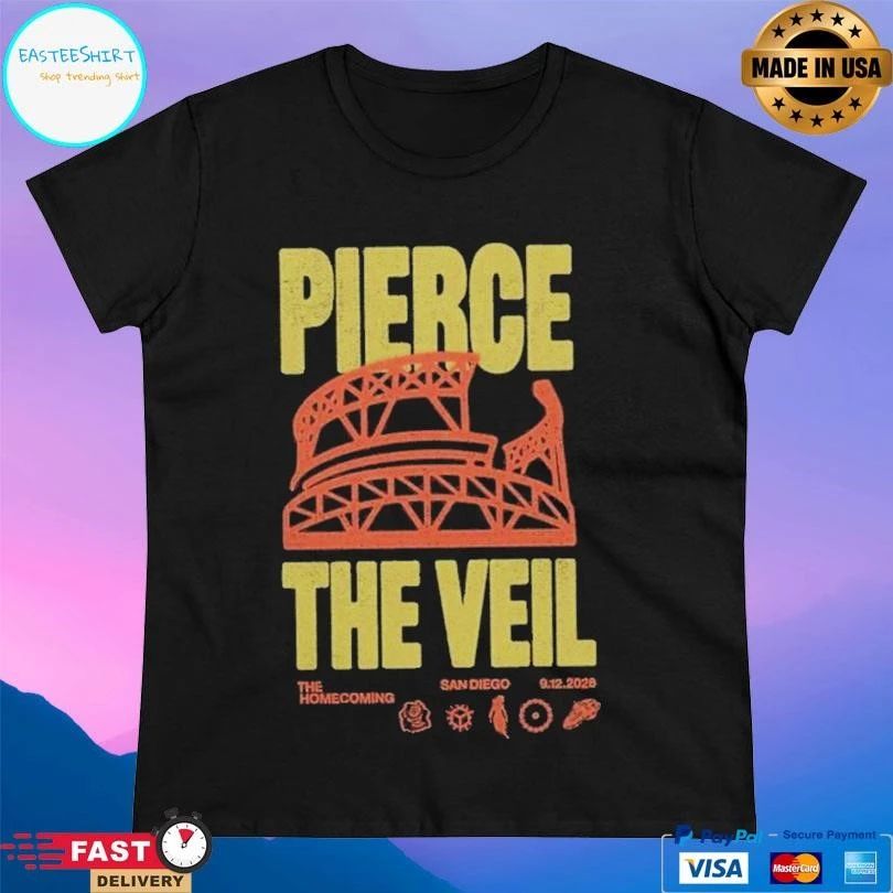 Pierce The Veil Homecoming Petco Park T-shirts