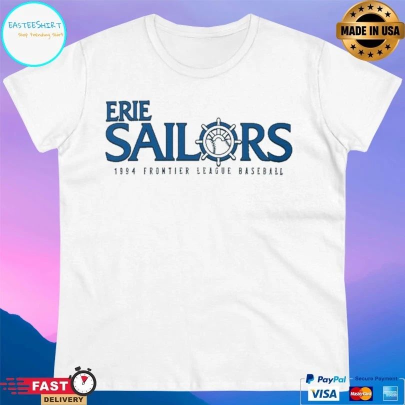 Erie Sailors 1994 Frontier League Baseball T-shirts