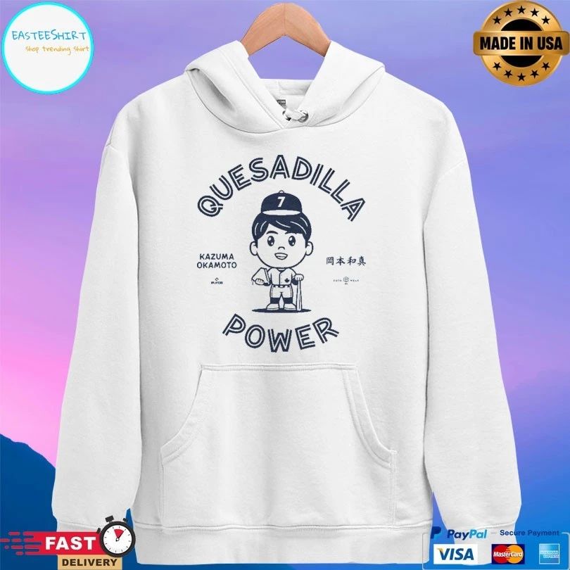 Toronto Blue Jays Kazuma Okamoto Quesadilla Power Shirt