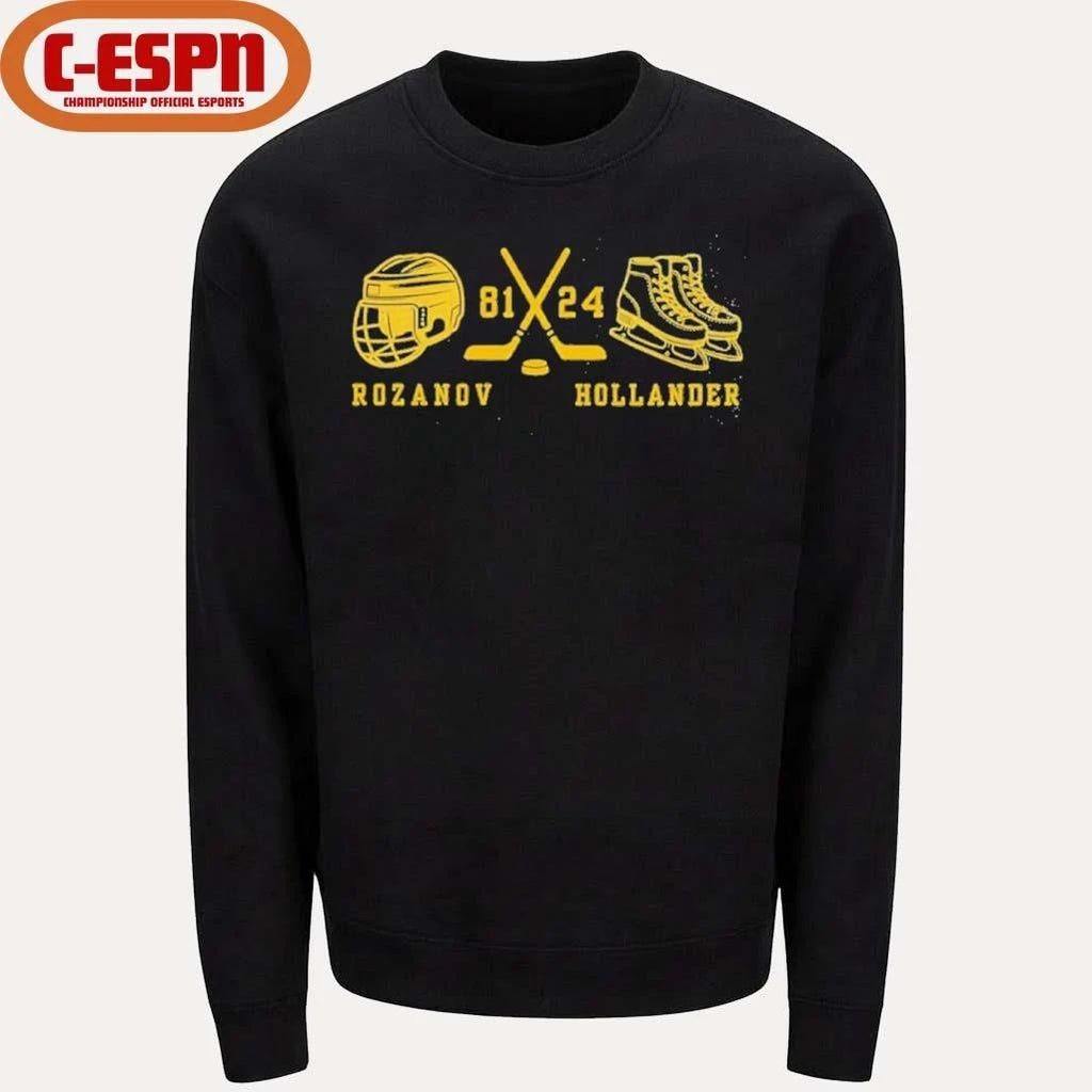 Rozanov And Hollander Boston Raiders Hockey Shirt