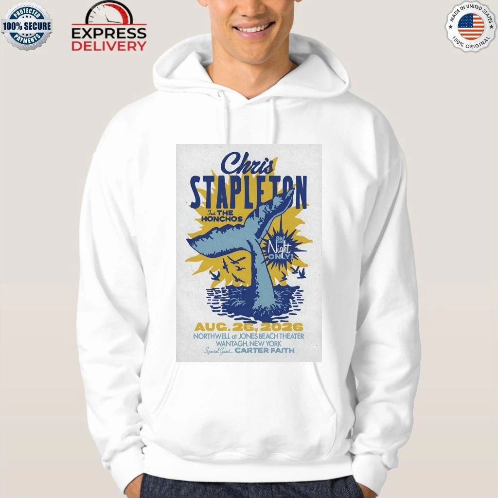 Chris Stapleton Wantagh Tour On Aug 26 2026 Shirt