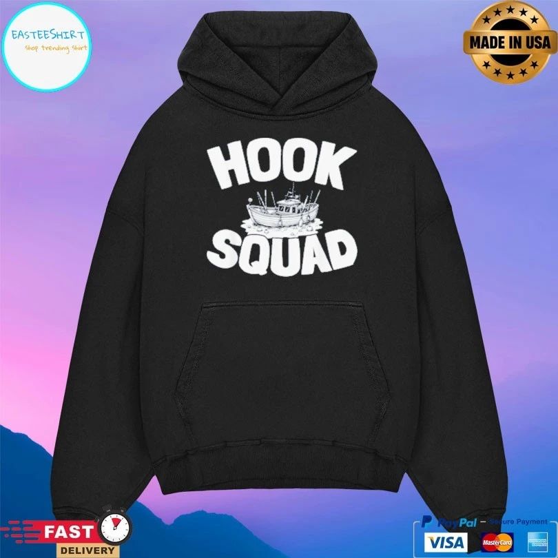 Ocean Fisherman Hook Squad T-shirt