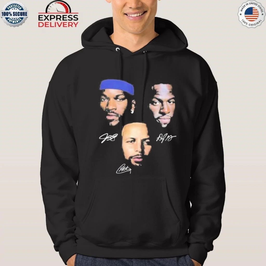 Brandin Podziemski Jimmy Butler Draymond Green Steph Curry Signature Shirt