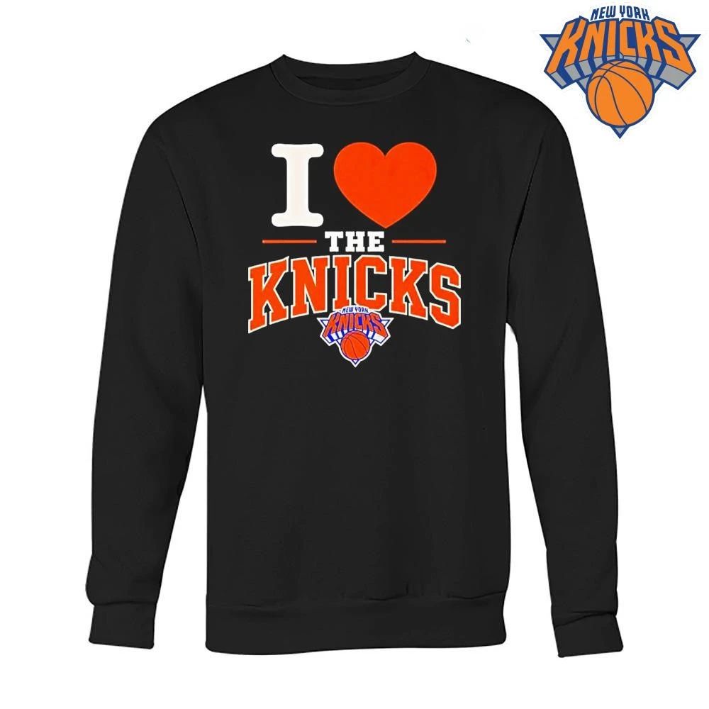New York Knicks I Love The Knicks Basketball Nba Team Logo Shirt