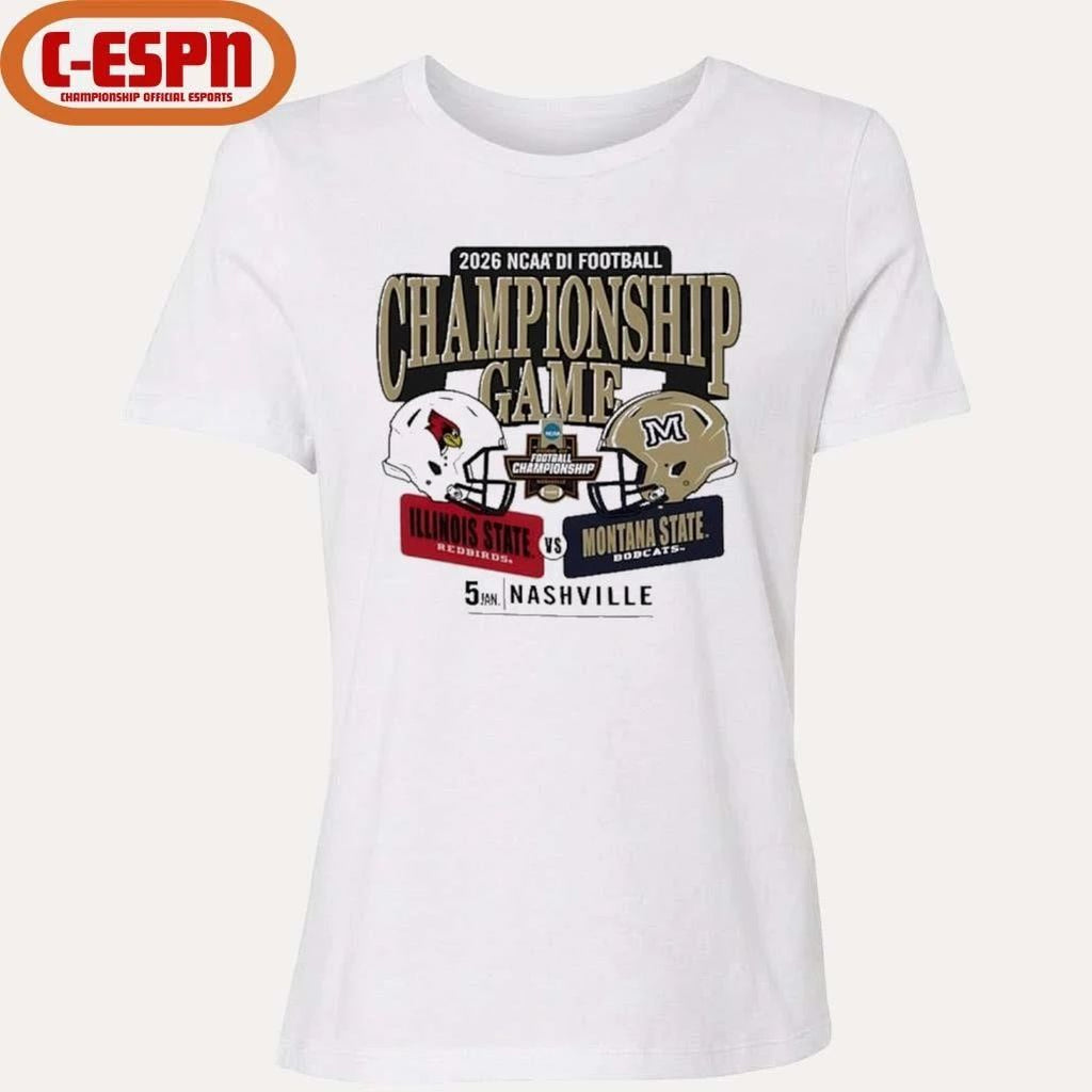 Illinois State Vs Montana State FCS DI Football Championship Game Shirt