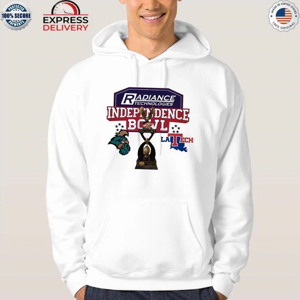 Coastal Carolina Chanticleers Vs Louisiana Tech Bulldogs 2025 Radiance Technologies Independence Bowl On December 30 2025 Shirt