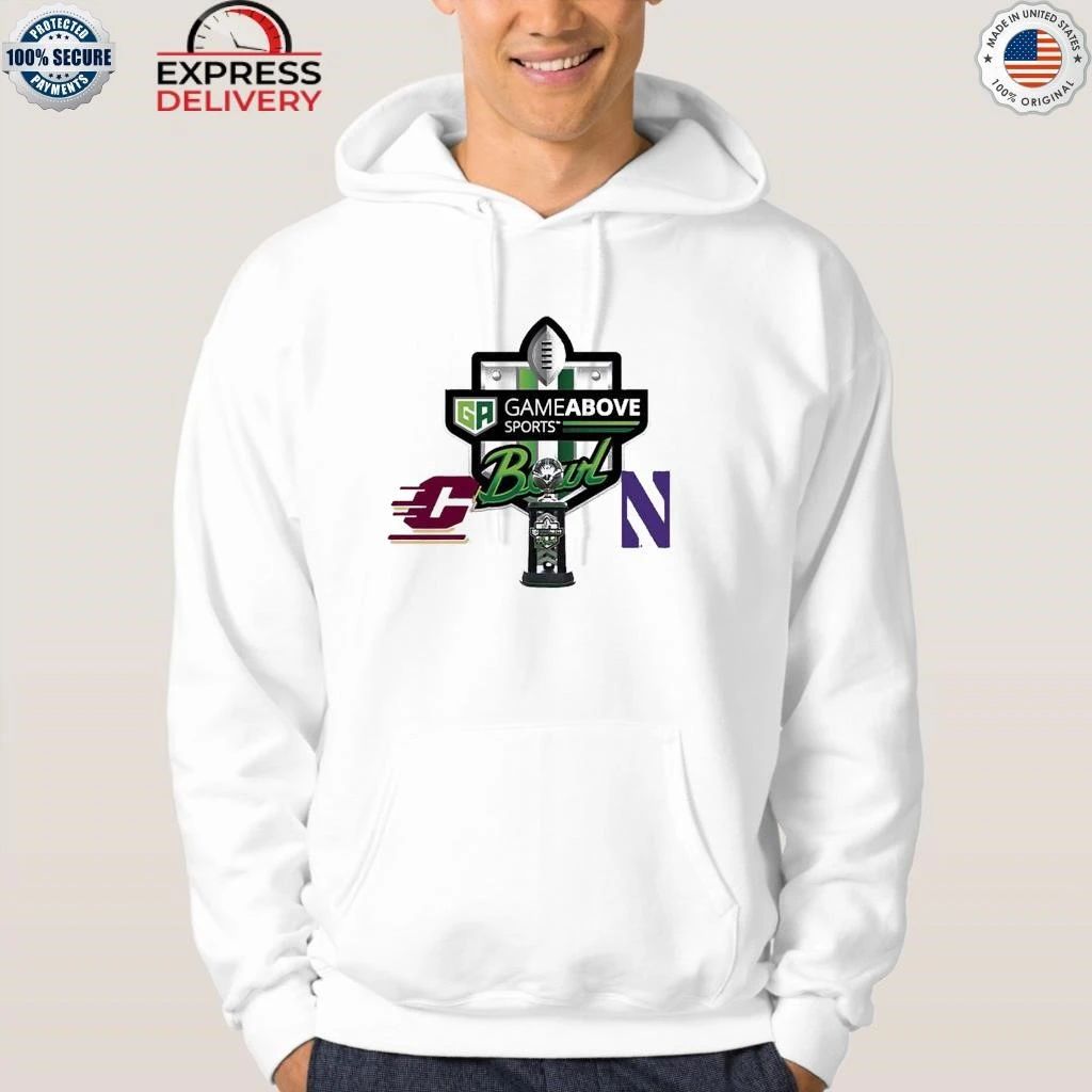 GameAbove Sports Bowl Matchup Central Michigan Chippewas Vs Northwestern Wildcats On December 26 2025 Shirt