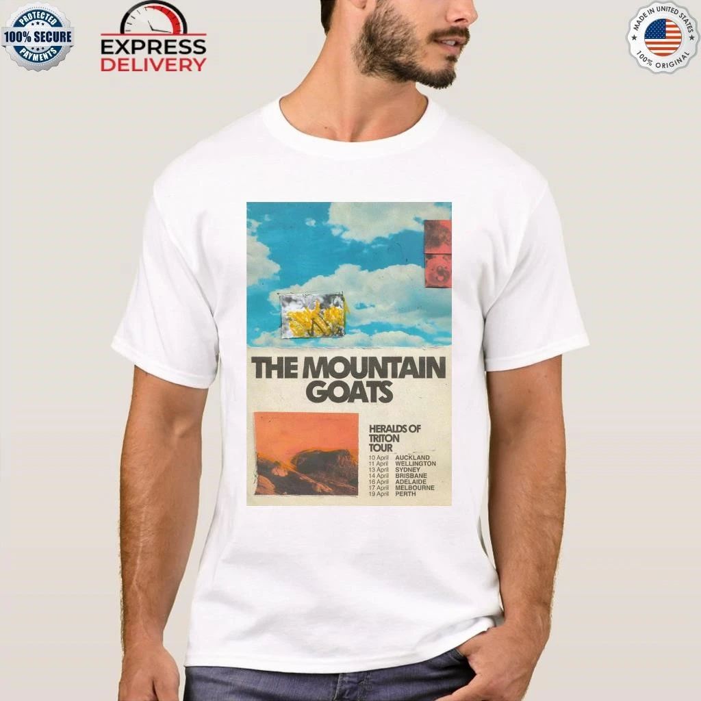 The Mountain Goats Heralds Of Triton Tour 2026 Shirt