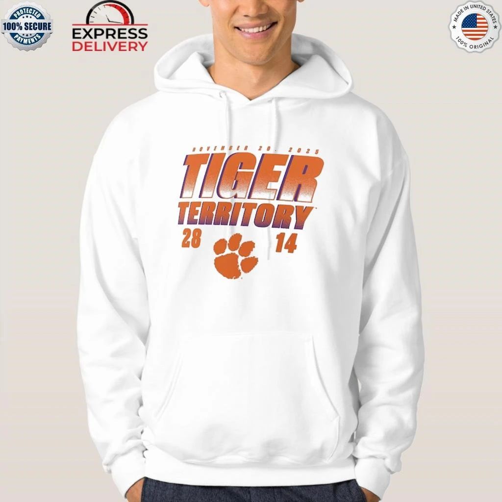 Clemson Tigers vs. South Carolina Gamecocks 2025 Score Shirt