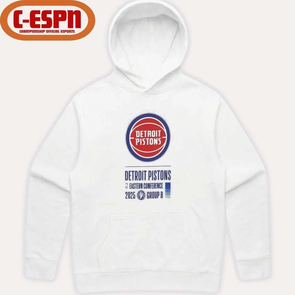 Detroit Pistons NBA Cup Eastern Conference Group B T-Shirt