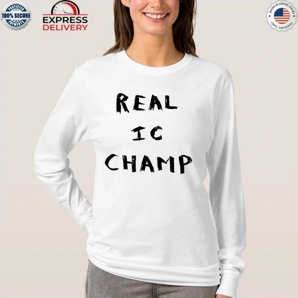 Becky Lynch Wears Real IC Champ Shirt