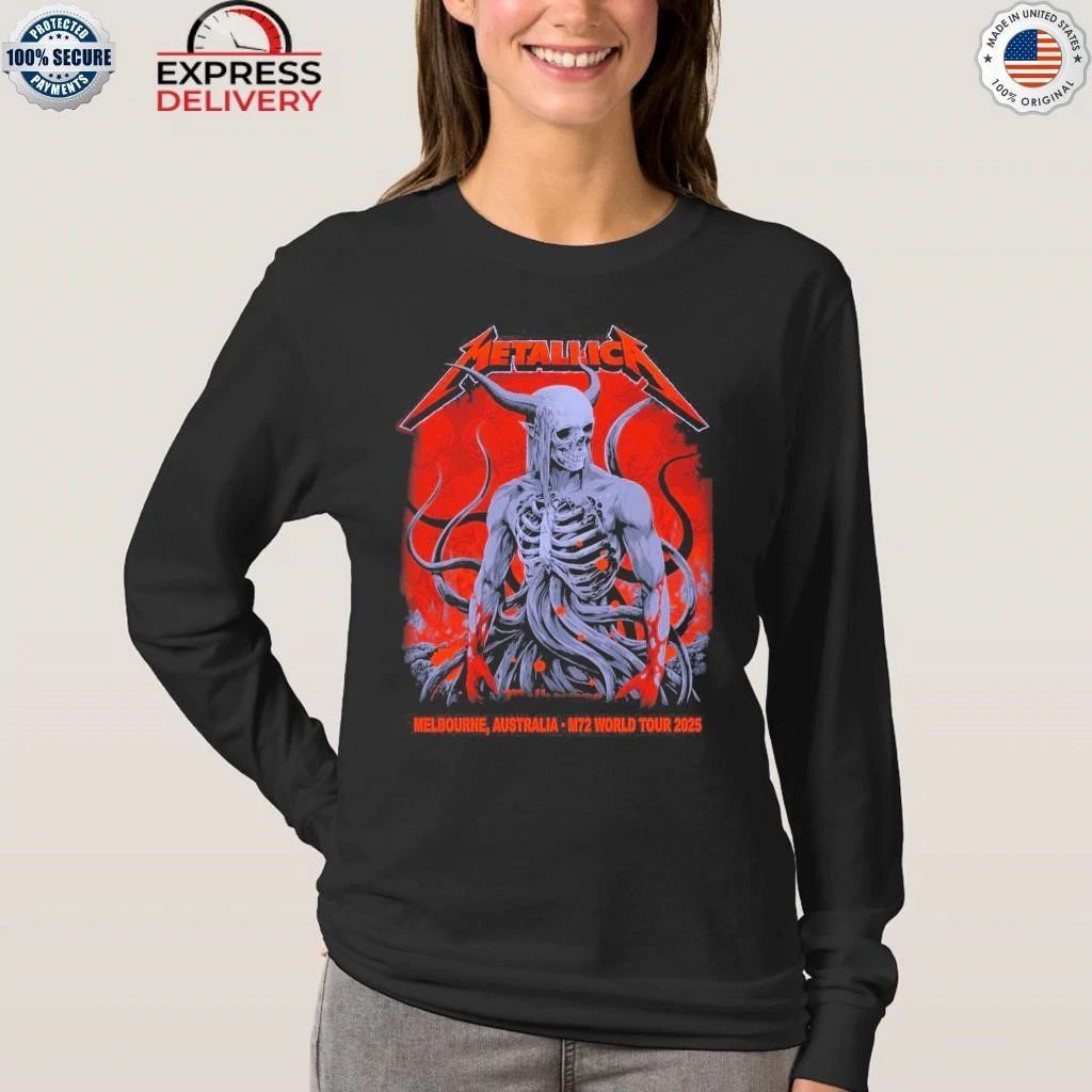 Metallica Melbourne Merchandise Shirt