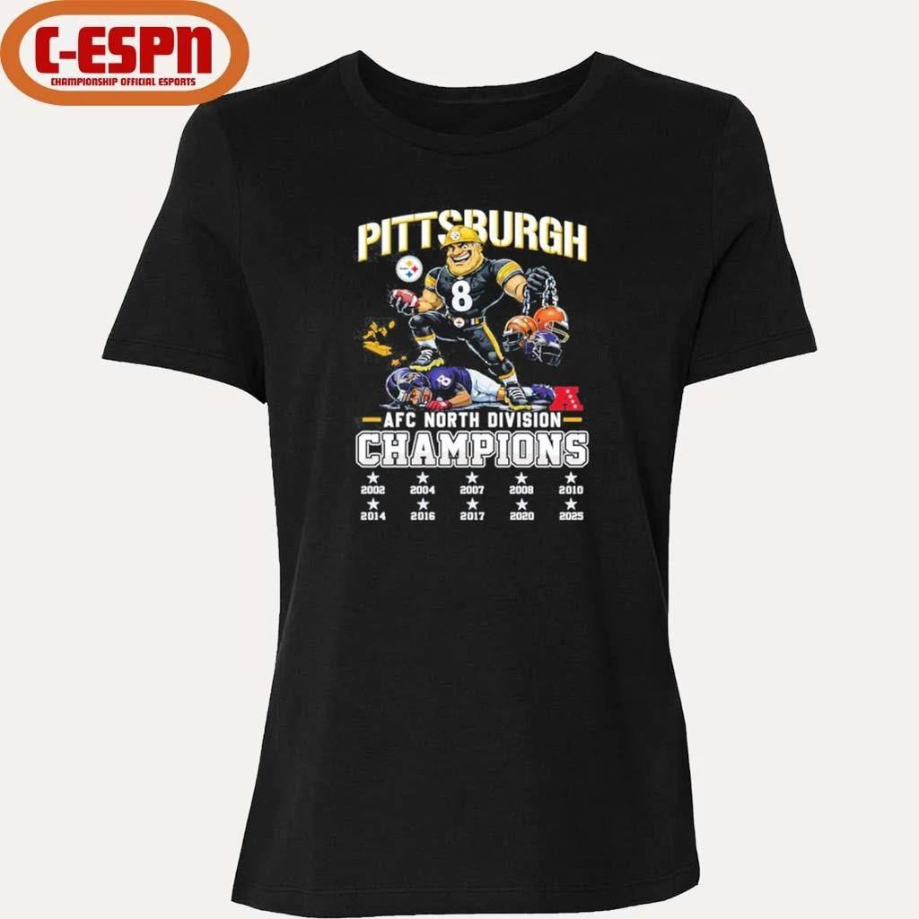 Steelers AFC North Champions Mascot shirt