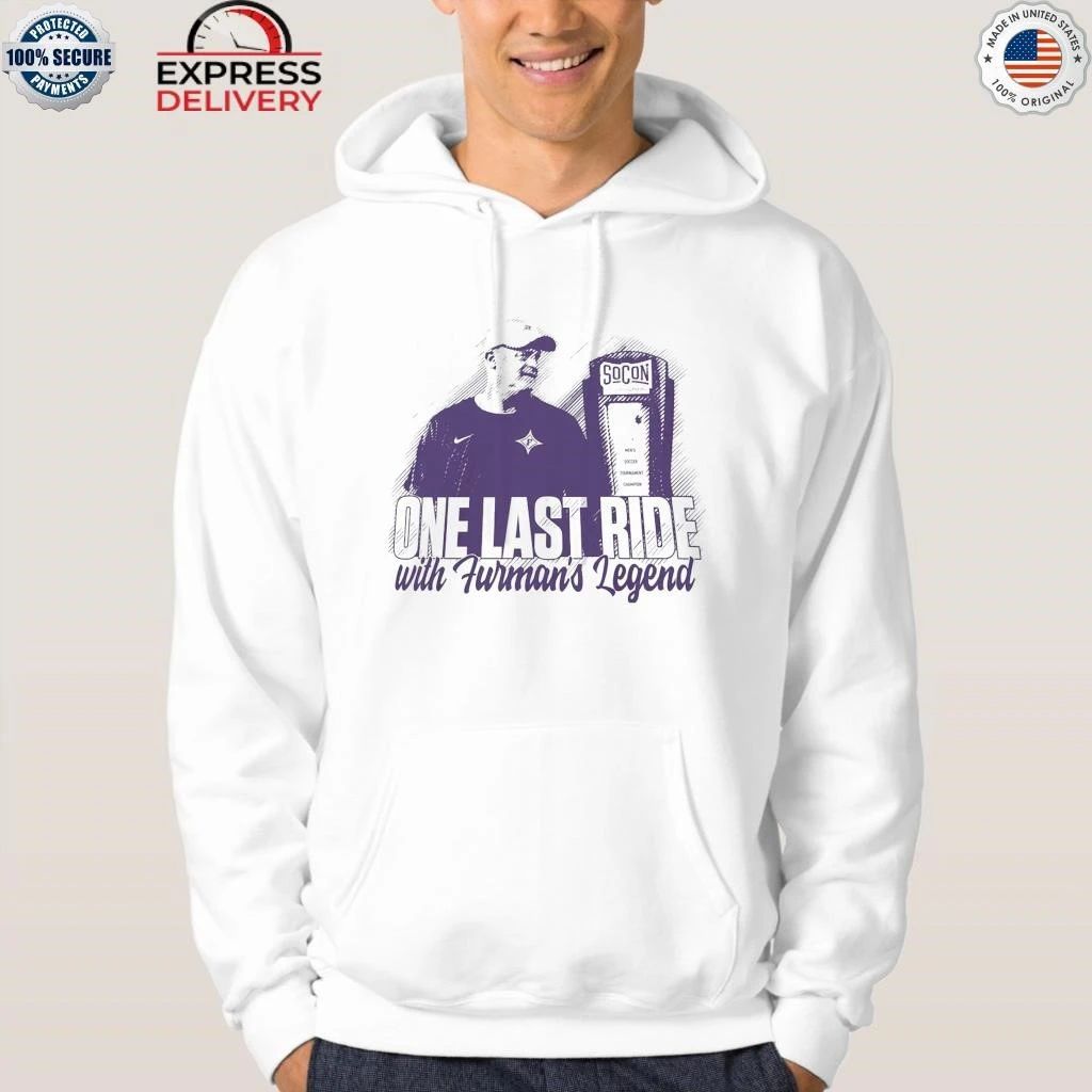 One Last Ride With Furman’s Legend SoCon Shirt