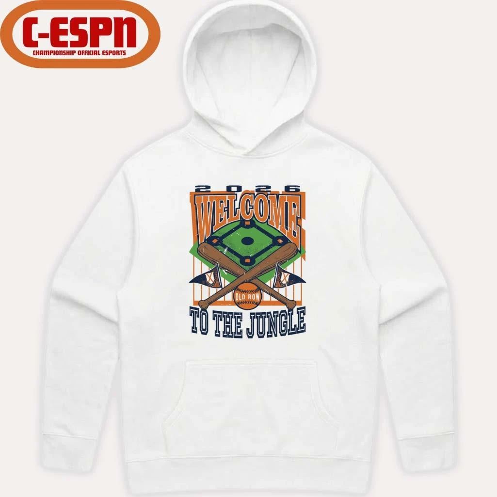 Auburn Tigers Welcome To The Jungle Baseball Shirt