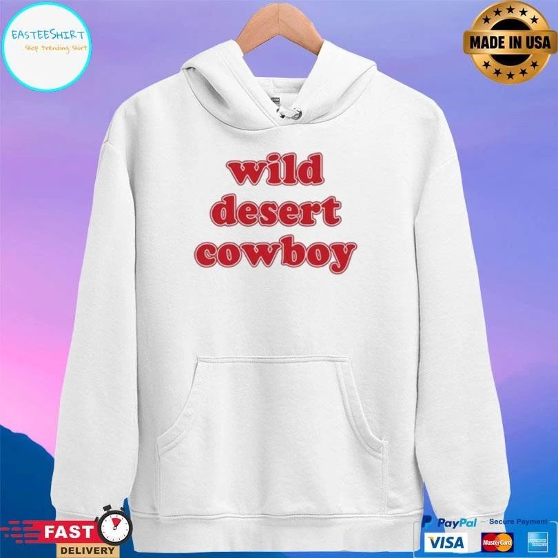 Robert Rausch Wearing Wild Desert Cowboy T-shirts