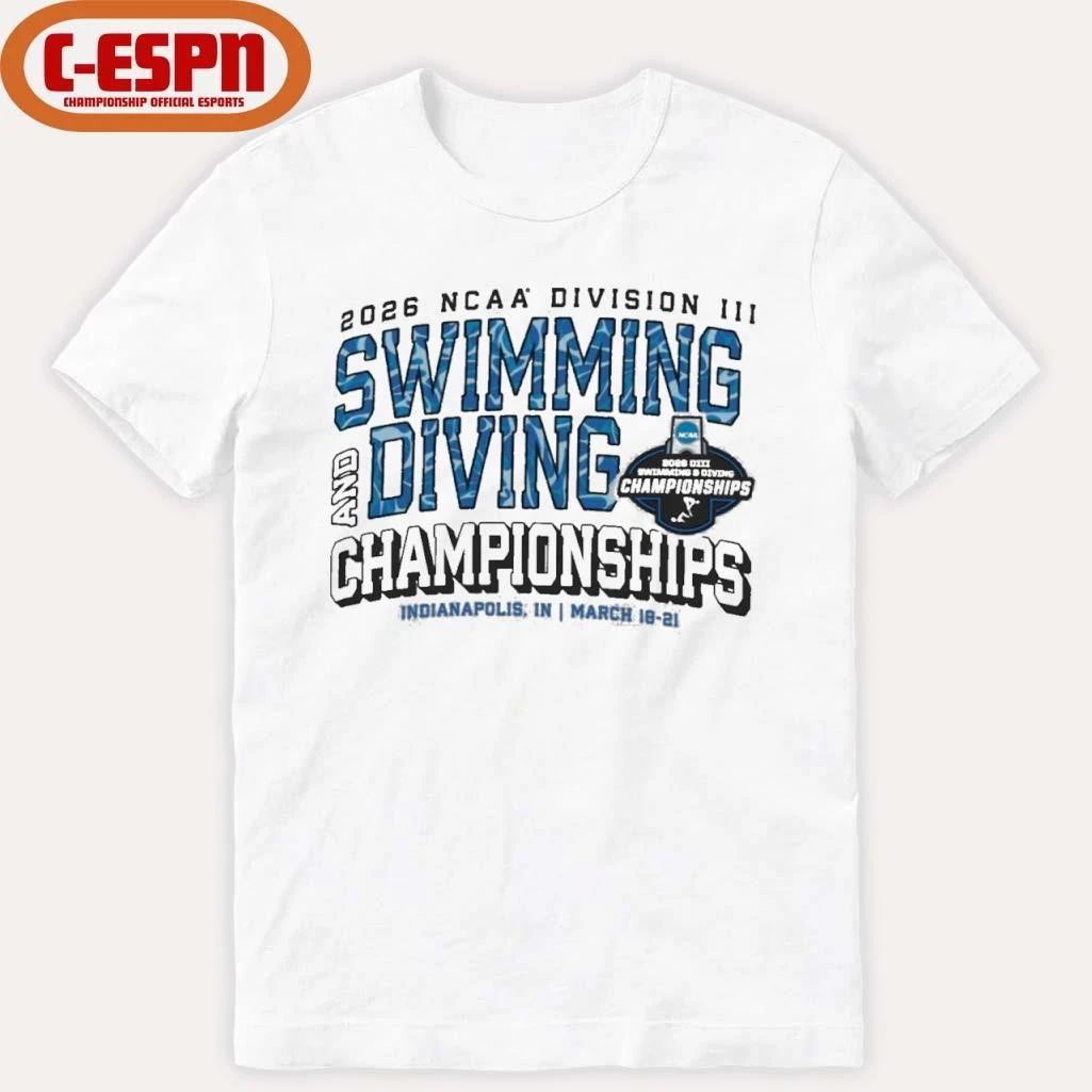 NCAA Division III Swimming & Diving Championships 2026 T-Shirt