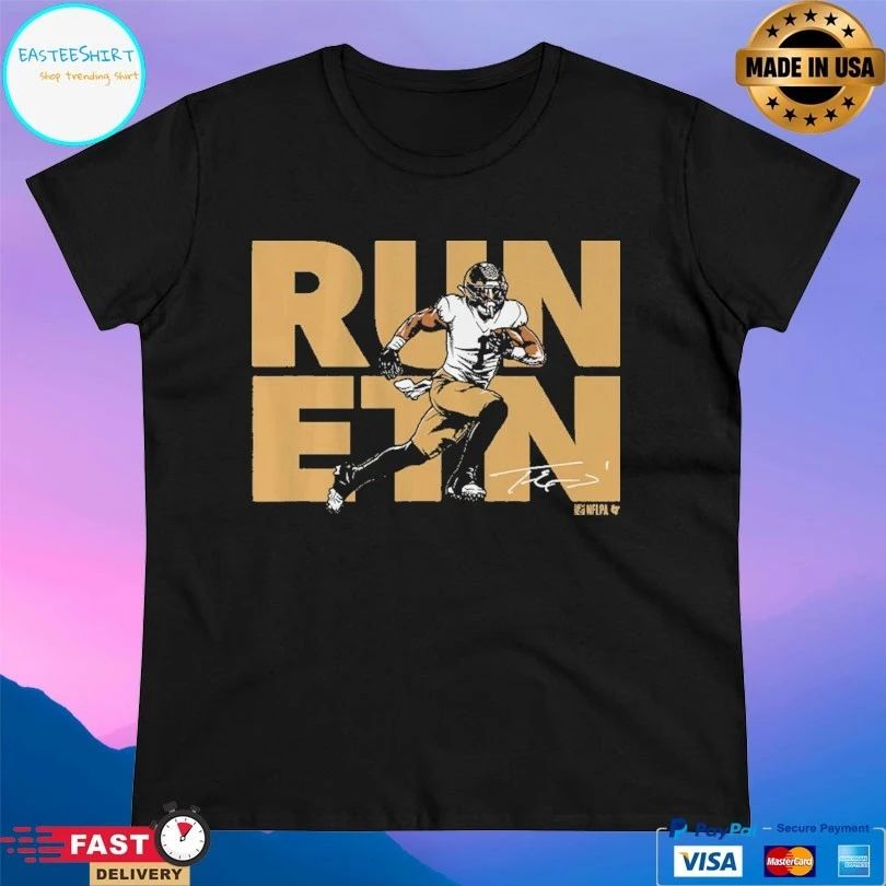 New Orleans Travis Etienne Run Etn Nola T-shirts