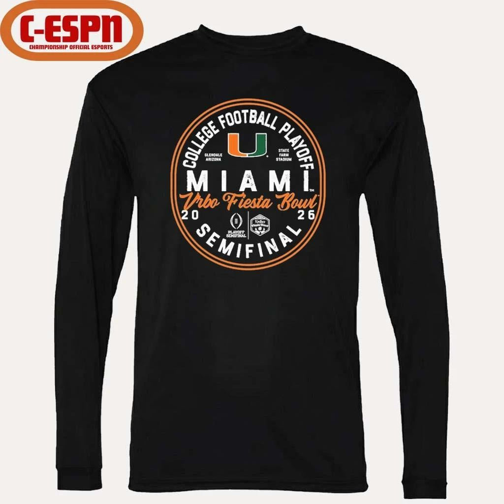 CFP Semifinal Miami 2026 Fiesta Bowl Bound T-shirt