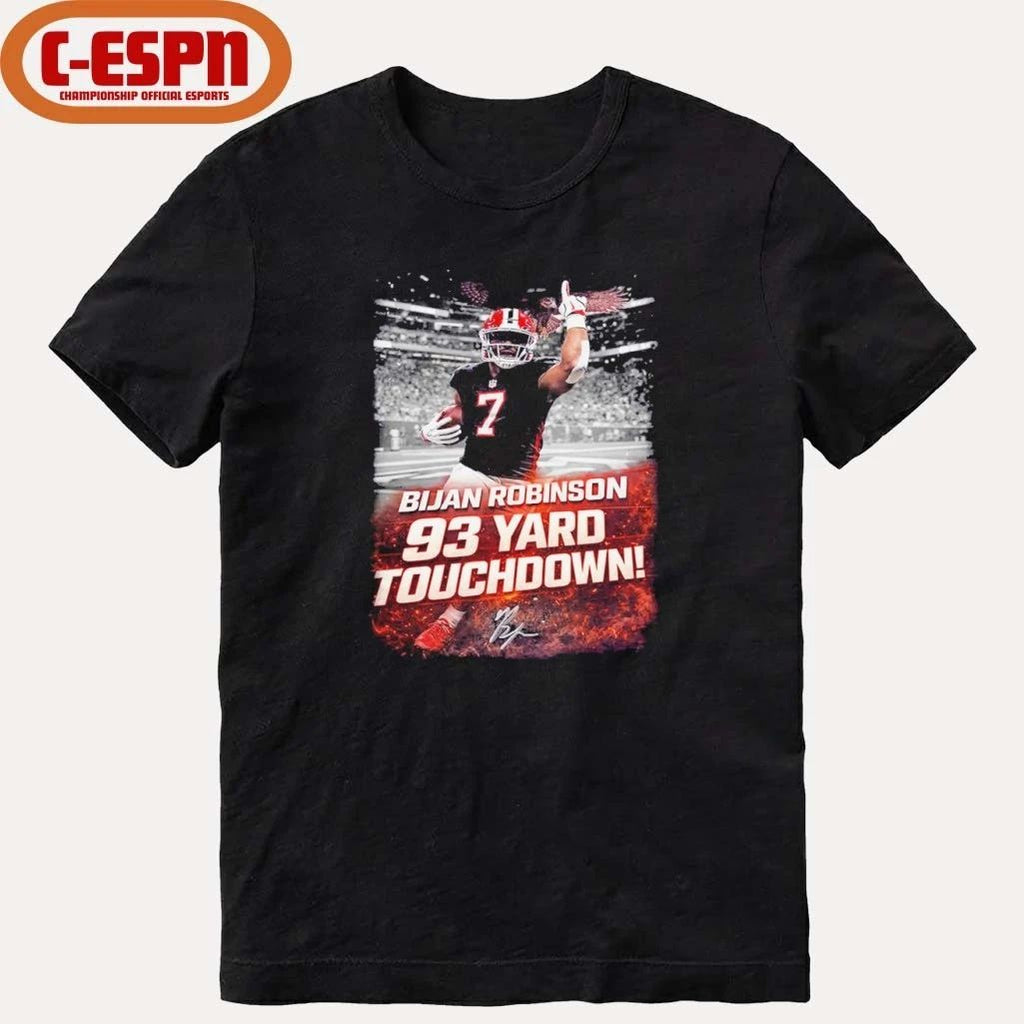 Bijan Robinson 93 Yard Touchdown Shirt