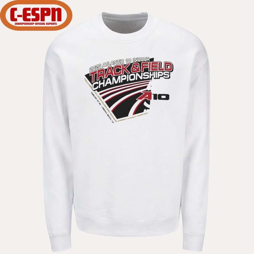 2026 A-10 Indoor Track & Field Championship T-Shirt
