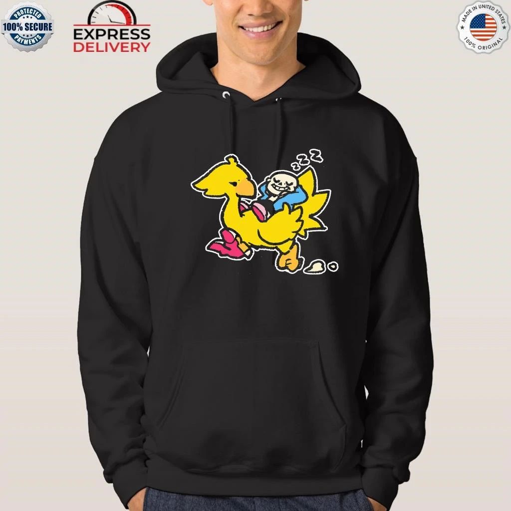 Undertale x Square Enix Sans and Chocobo Shirt