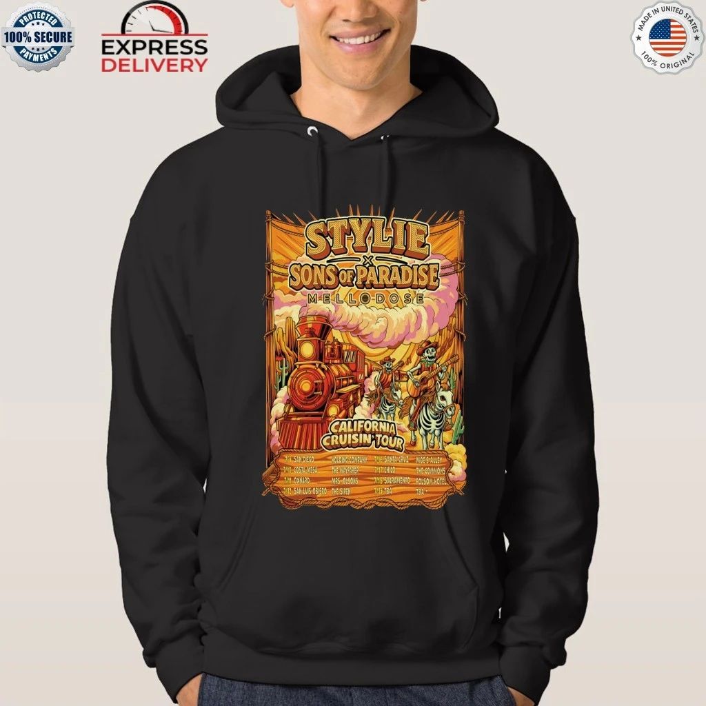 Stylie California Cruisin Tour 2026 Shirt