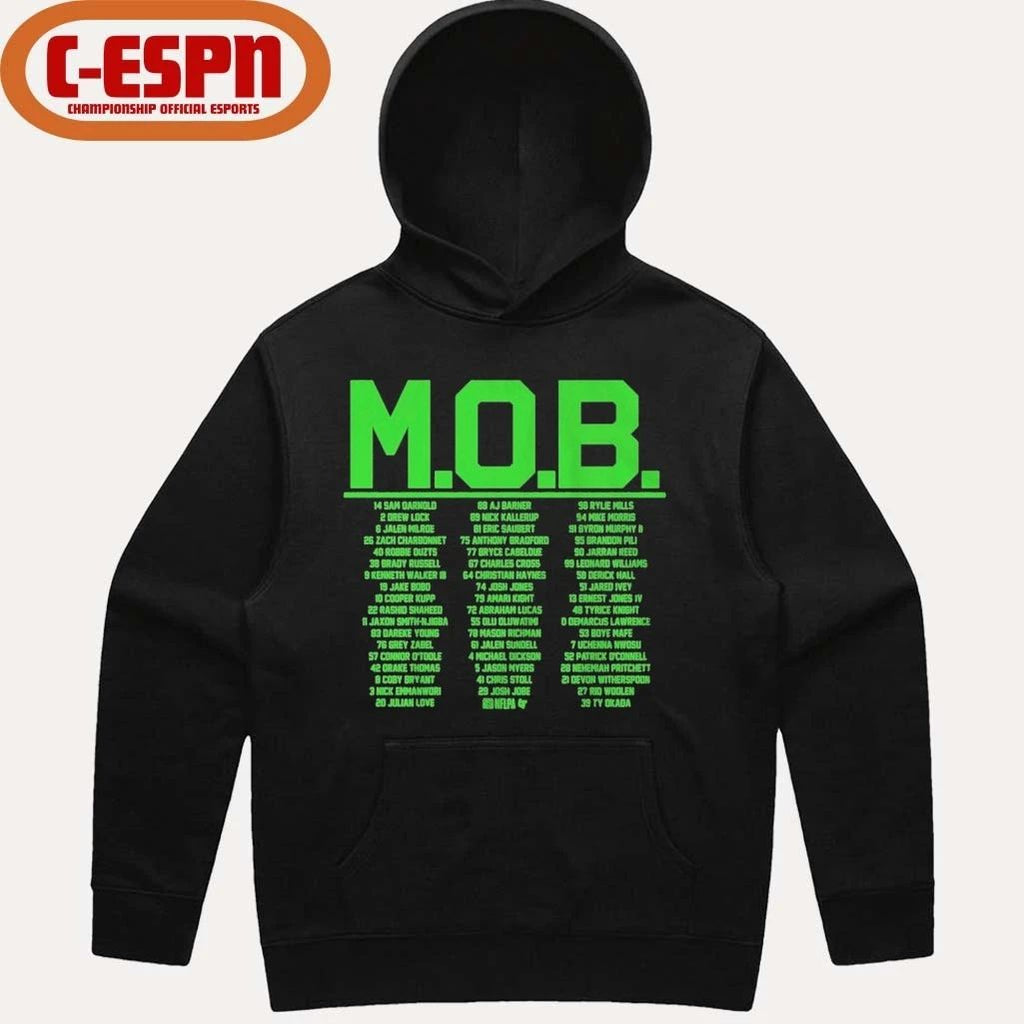 Seattle Football M.O.B World Champions Roster Shirt