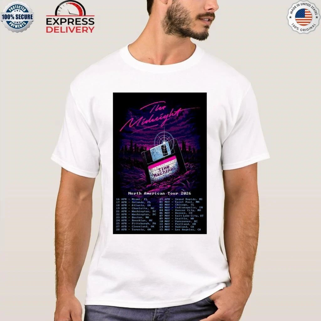 The Midnight North American Tour 2026 Shirt