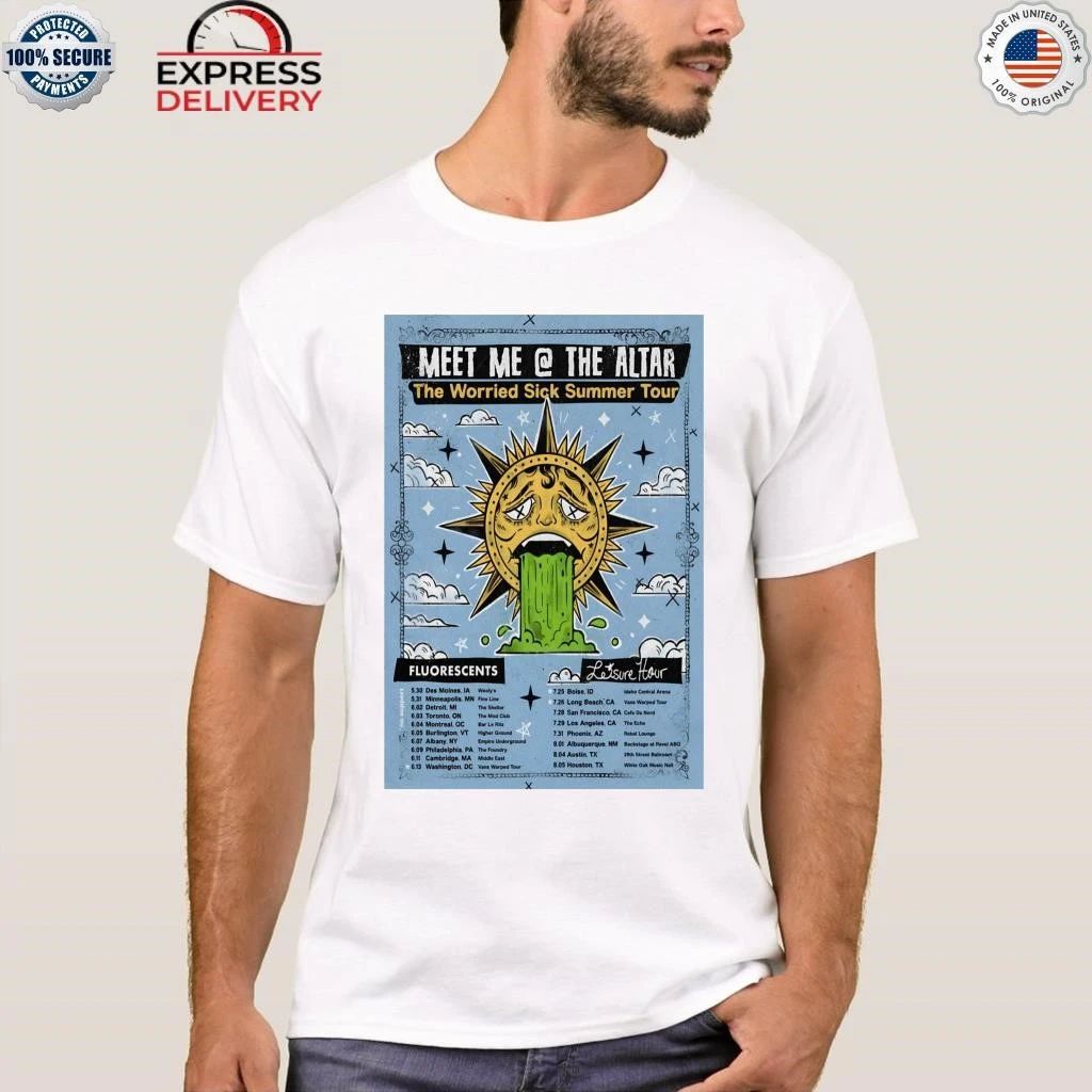 Meet Me @ The Altar The Worried Sick Summer Tour 2026 Shirt