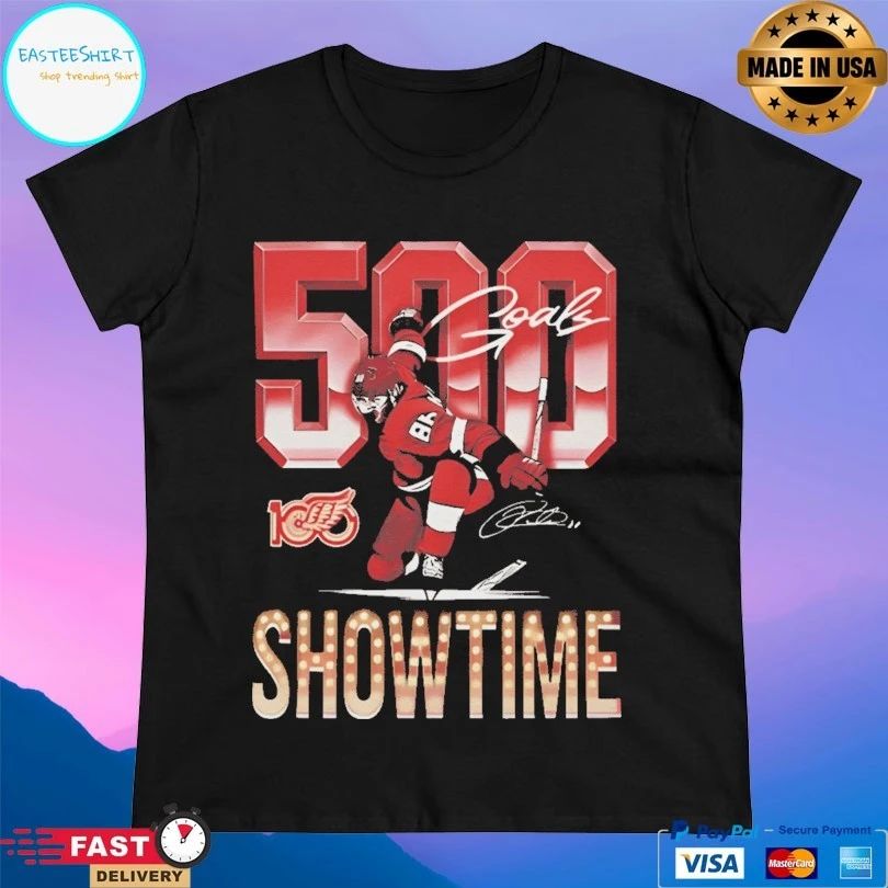 Patrick Kane Detroit 500 Goals Showtime T-shirt