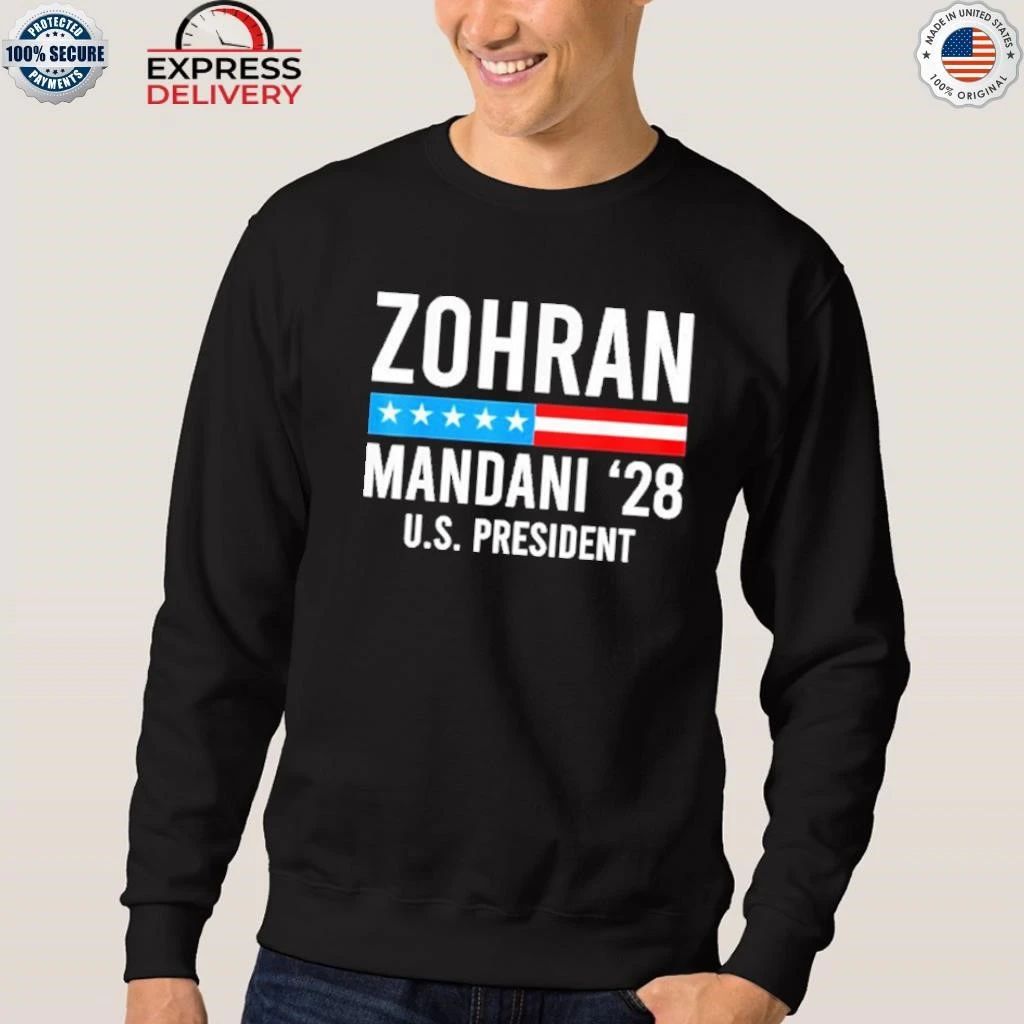 Zohran Mamdani 2028 U.S. President NYC Mayor Shirt