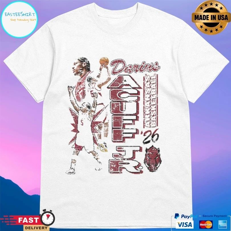 Darius Acuff Jr Arkansas Razorbacks Men’s Basketball 2026 T-shirt
