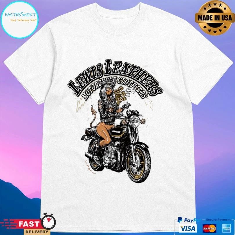 Lewis Leathers X Rockin’jelly Bean Motorcycle Clothiers T-shirts