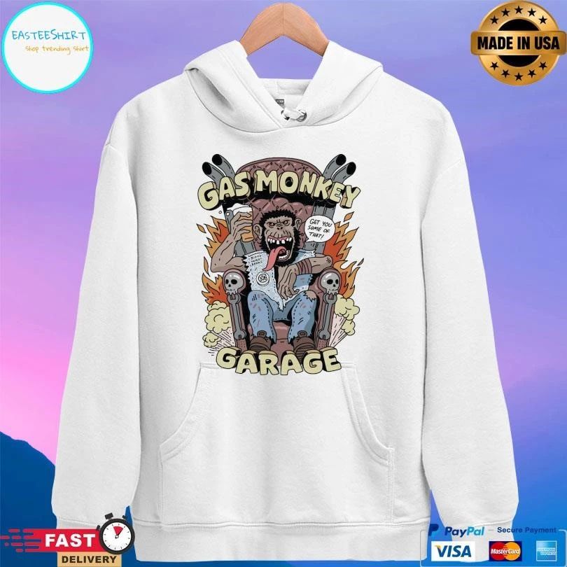 Gas Monkey Garage King Of Chaos T-shirts
