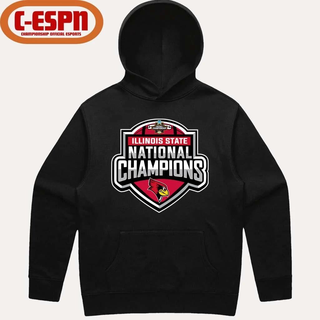 Illinois State Redbirds NCAA DI Football National Champions Logo T-Shirt