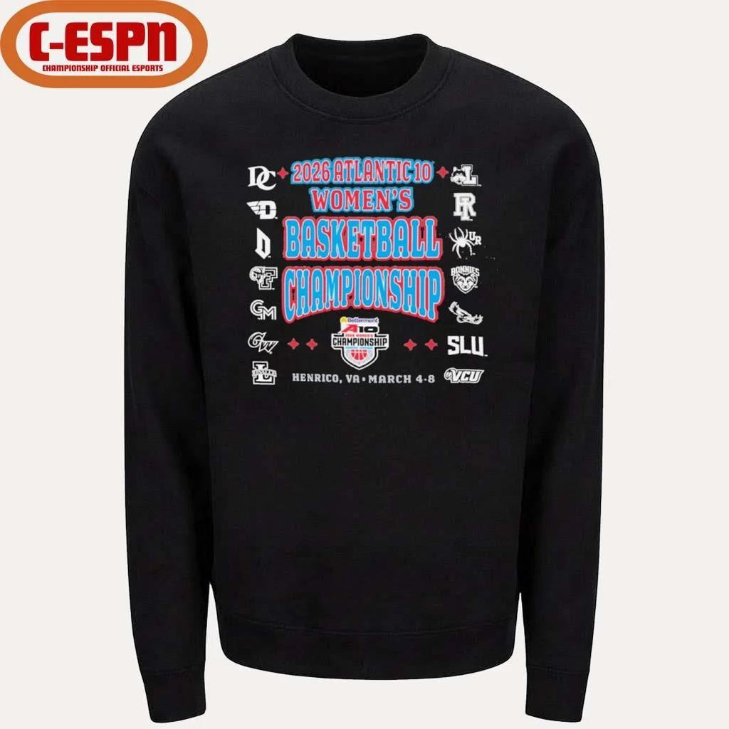 2026 A-10 Women’s Basketball Championship T-Shirt