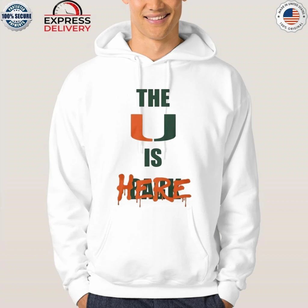 Hurricanes The U Is Here Shirt