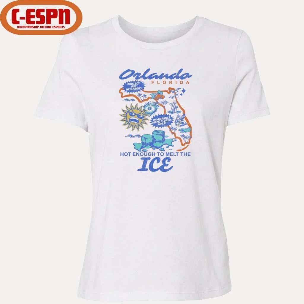 Orlando, FL Hot Enough To Melt The Ice T-Shirt