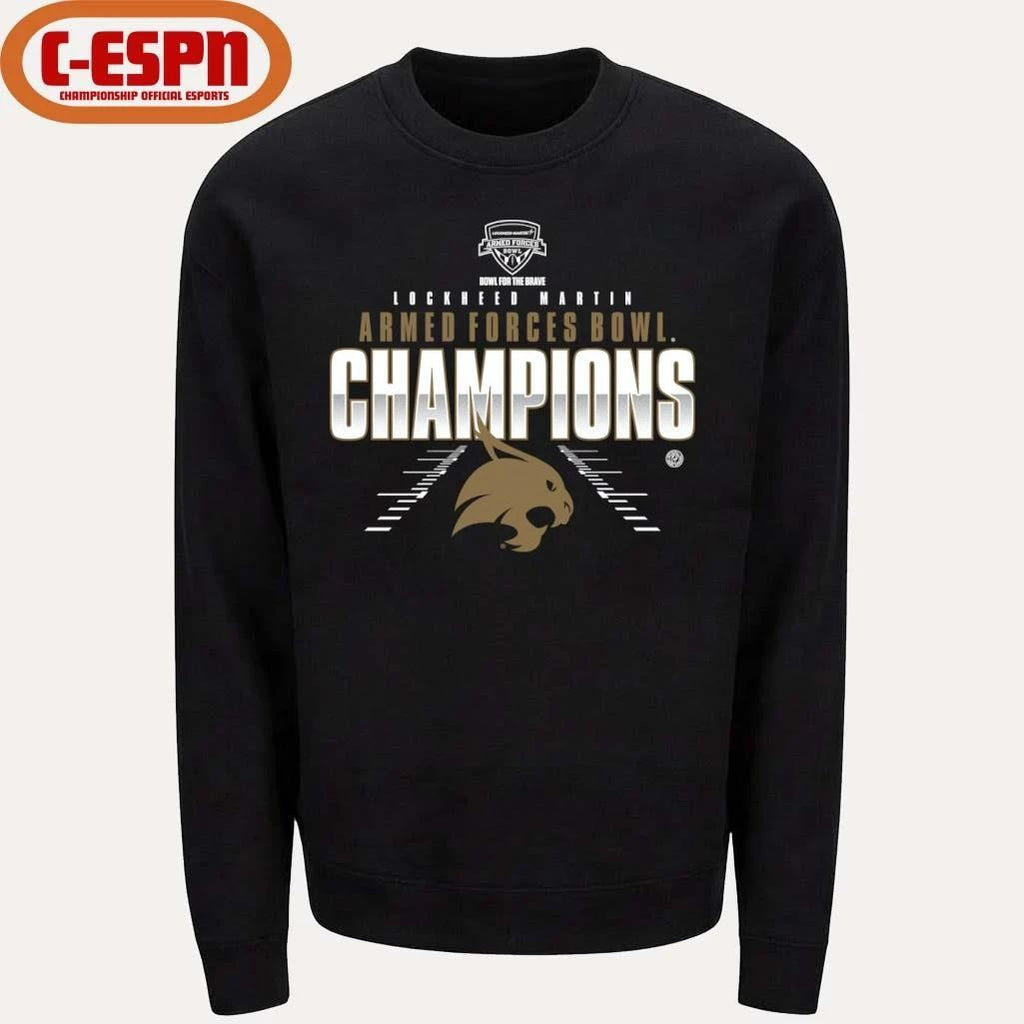 Texas State Football Armed Forces bowl Champions Shirt