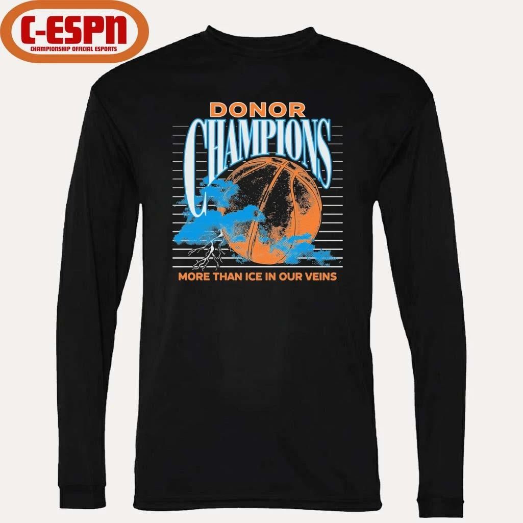Donor Champions Take the Court Shirt