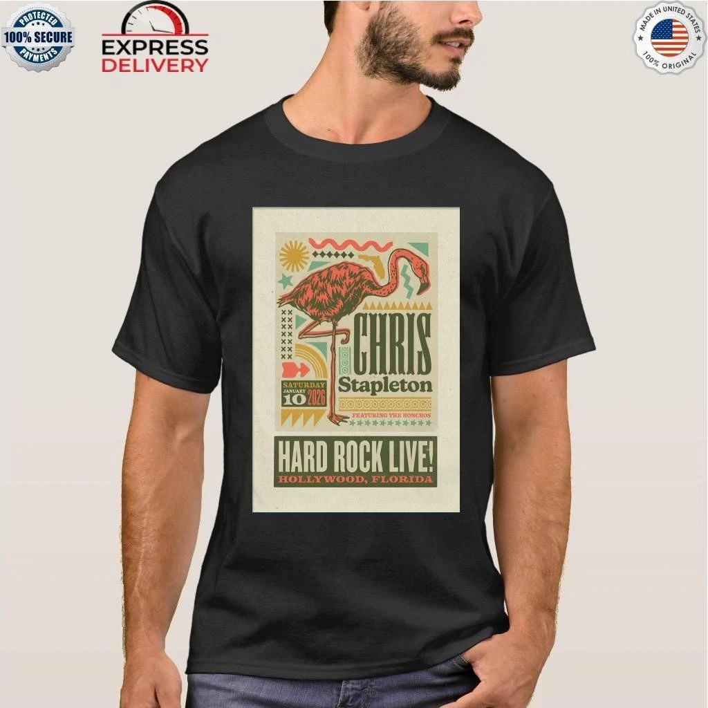 Chris Stapleton 1.10.2026 Hollywood FL Shirt