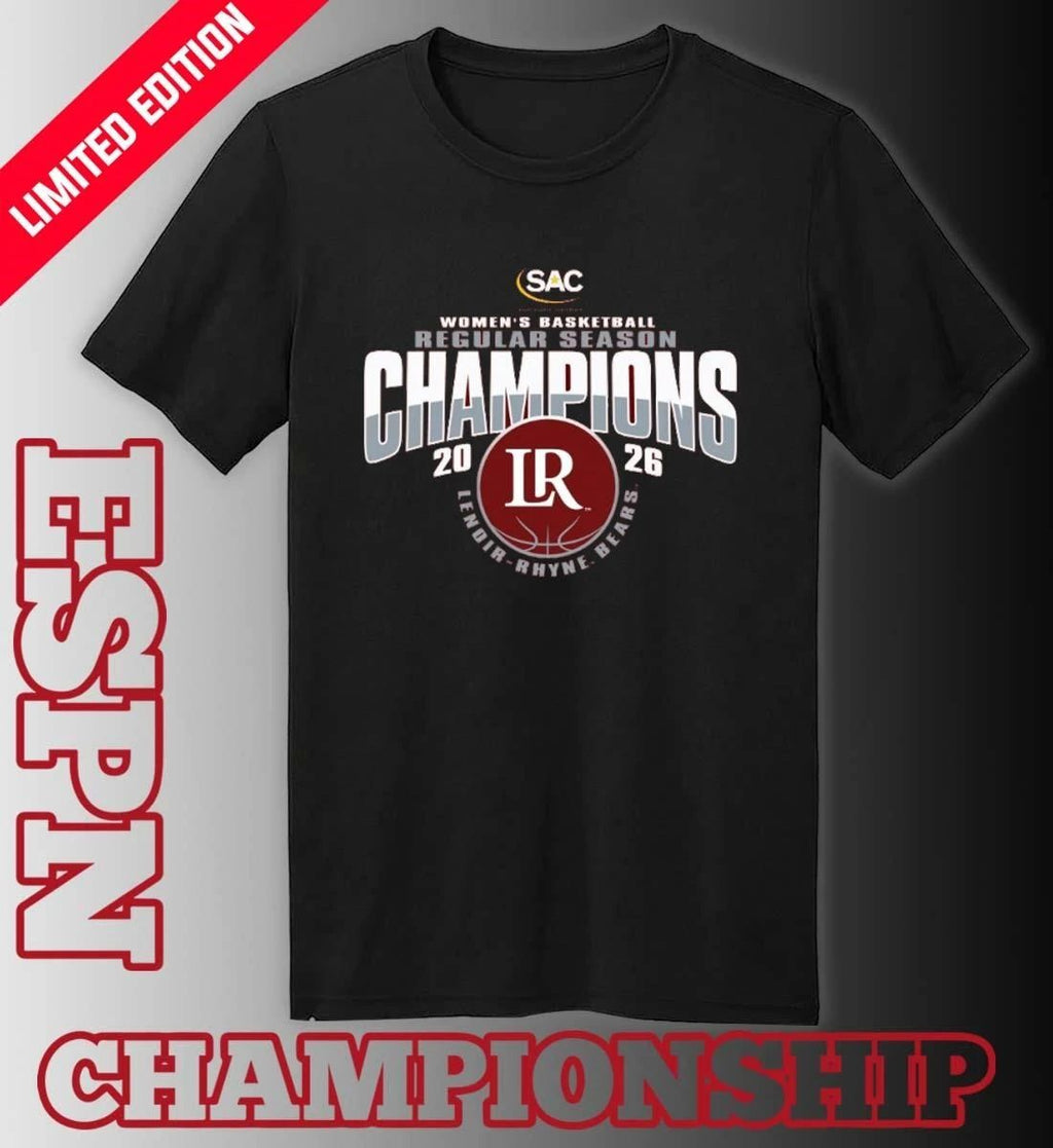 Lenoir-Rhyne University Women’s Basketball 2026 Regular Season Champions T-Shirt