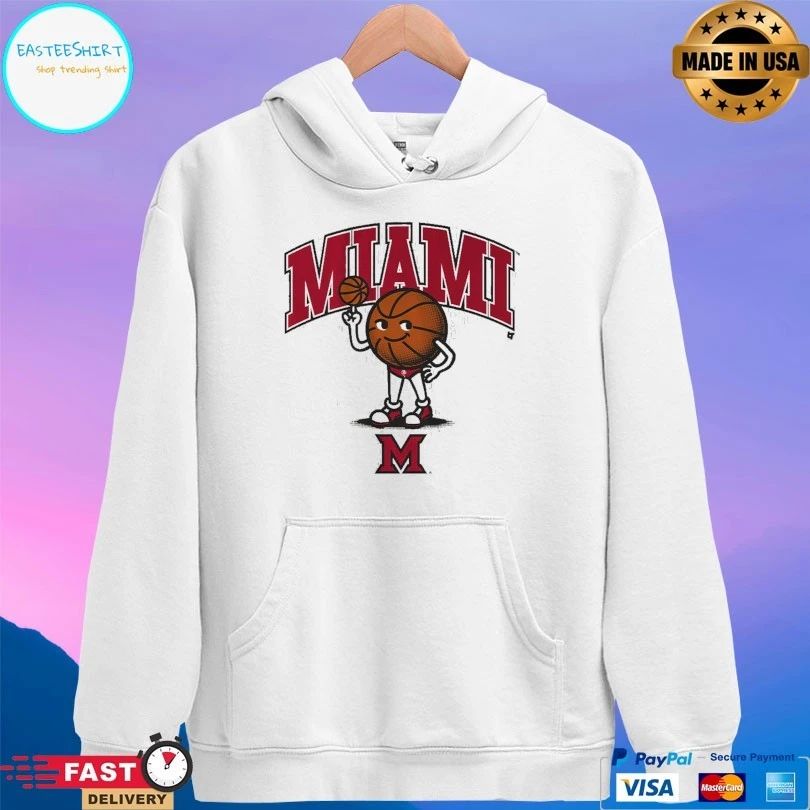 Miami Redhawks (Oh) Basketball Swimsuit Basketball T-shirts