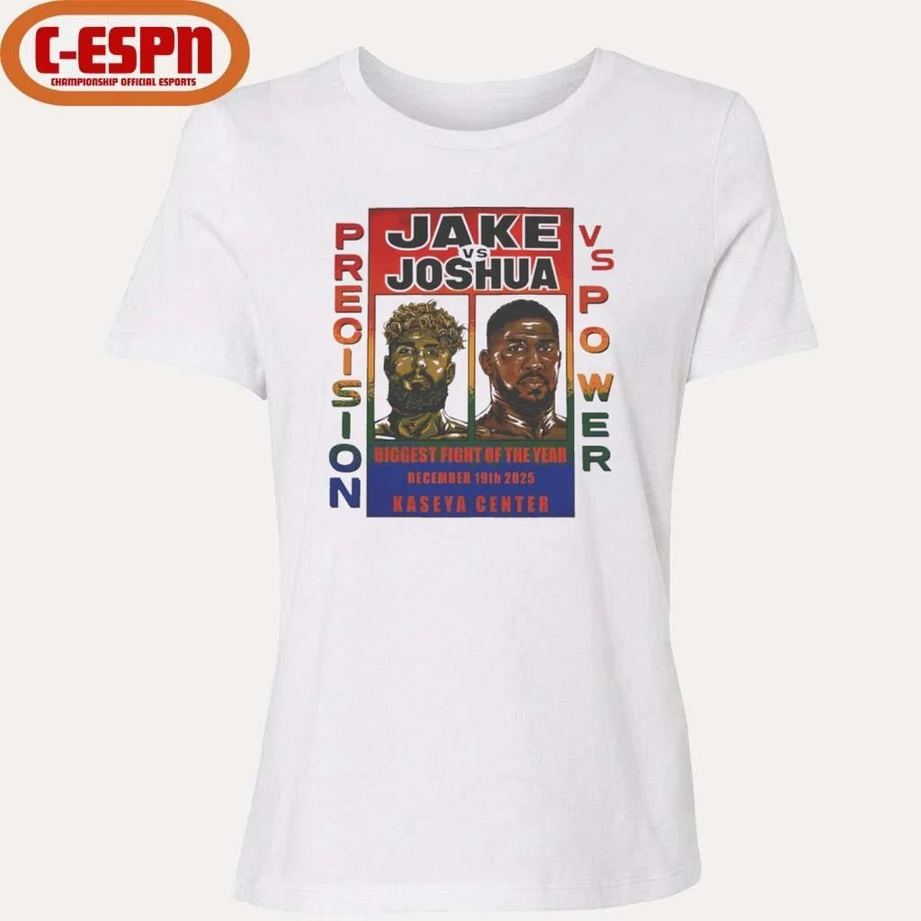 Jake Paul Wear knocked out Jake Vs Joshua shirt