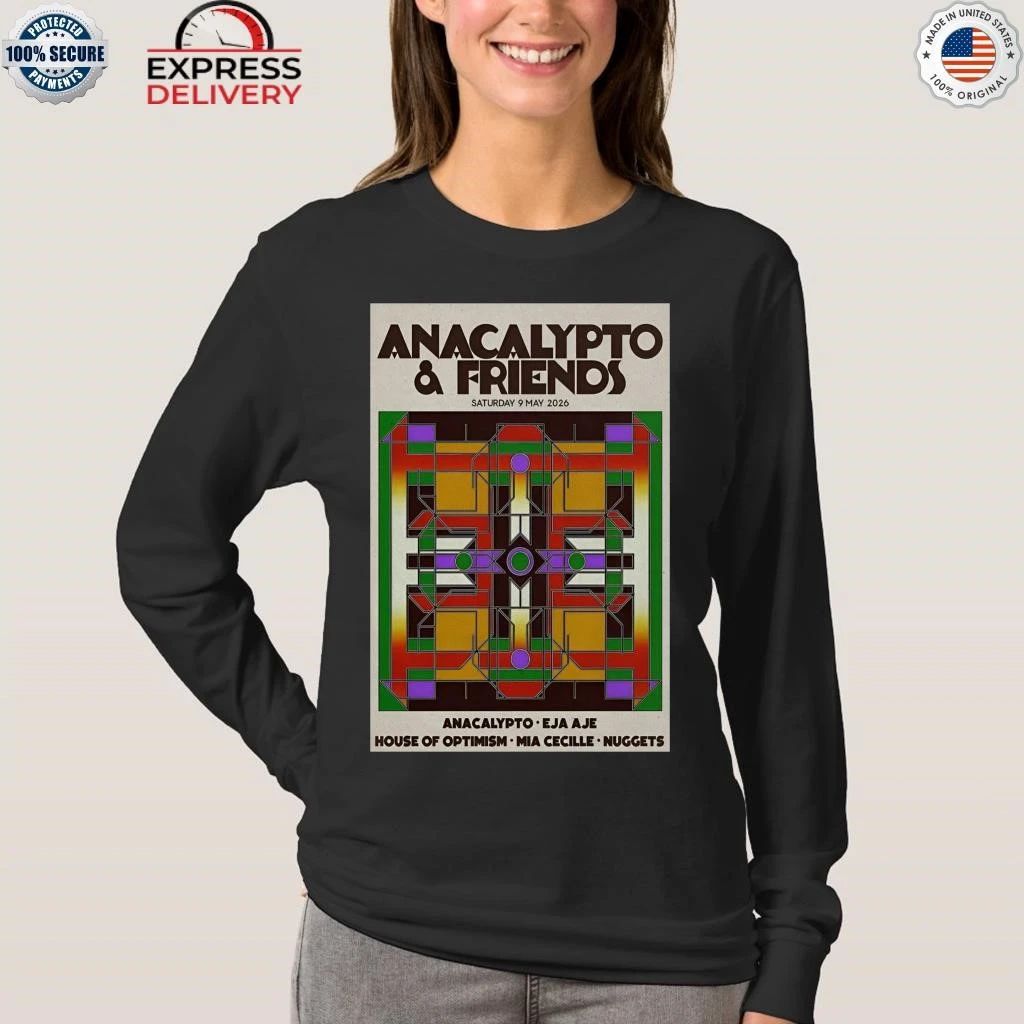 Anacalypto And Friends OT301 Amsterdam NL May 9 2026 Shirt