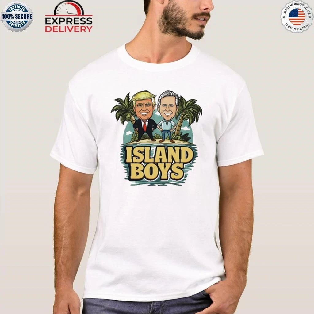 Trump And Gavin Island Boys Shirt