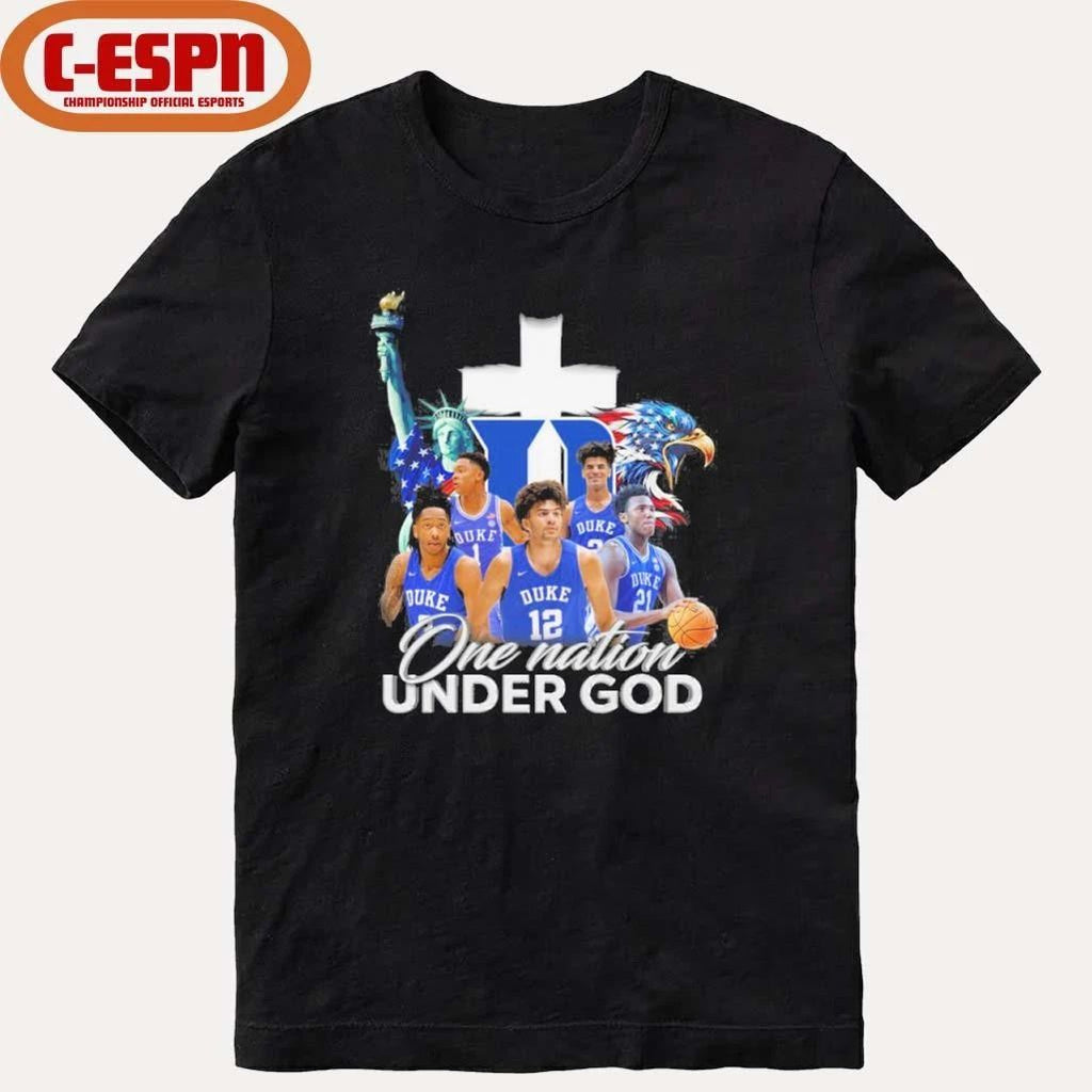 One Nation Under God Duke Men’s Basketball Shirt